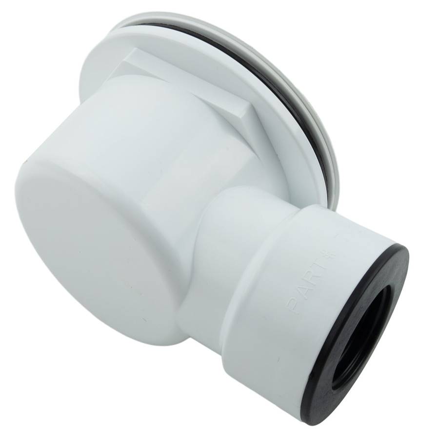 Low Profile Shower Drain, 1.5" Side Outlet Drain Assembly