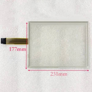 Touch Screen Glass For PanelView Plus 1000 2711P-T10C4D7 2711P-T10C4D8 231*177mm