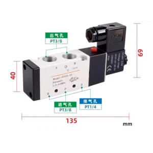 1PC New FOR AirTAC 4V310-10 Solenoid Valve AC110V AC220V DC24V