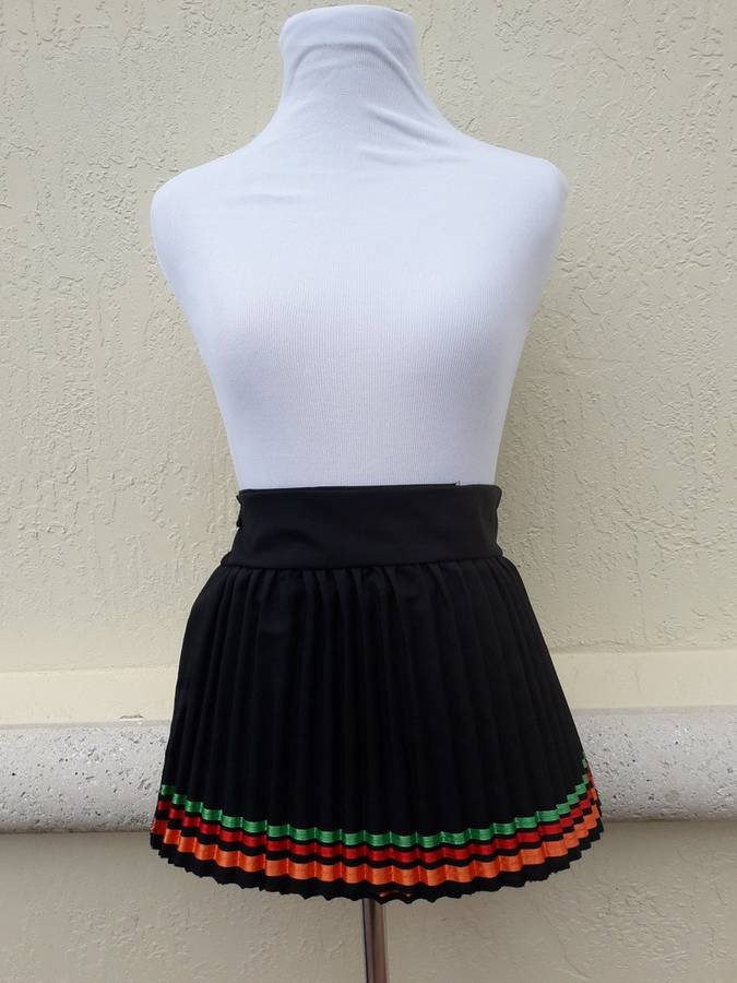 KIDS Traditional South African Zulu pleated skirt . Smallest size skirt. Zulu kids skirt.