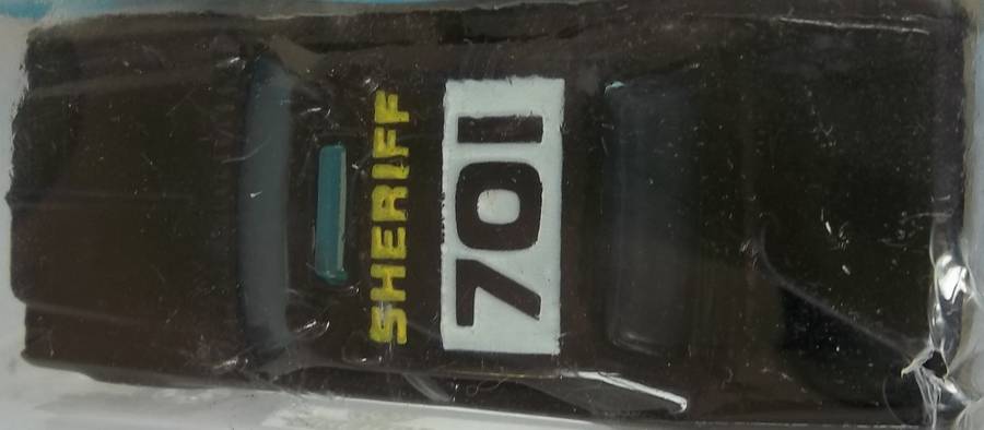 Hot Wheels No. 2019 Police Patrol HOTWHEELS Like Matchbox scale Sealed in Bubble Vintage