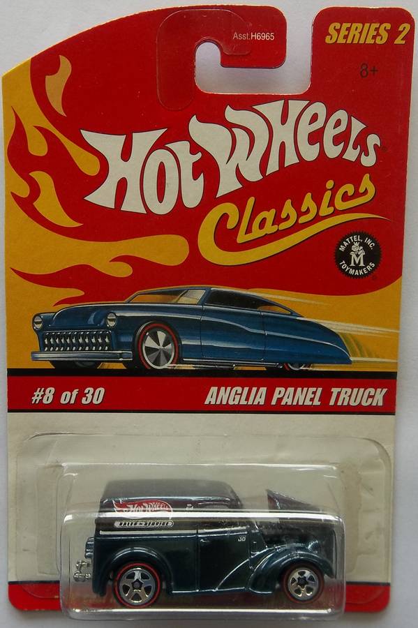 Hot Wheels Classics Series 2 ANGLIA PANEL TRUCK Like Matchbox Scale MODEL CARS HOTWHEELS
