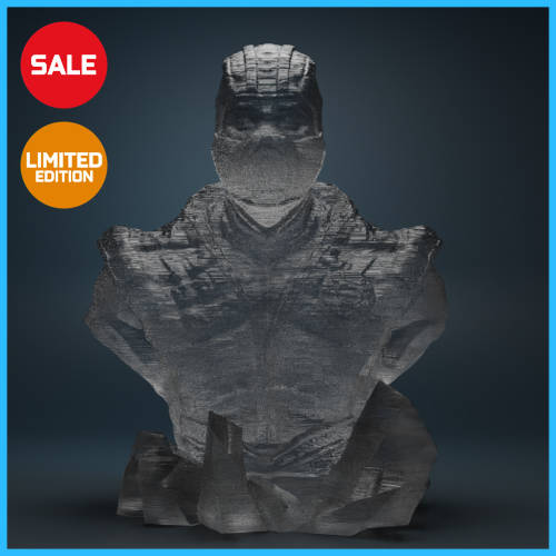 Mortal Kombat - Sub Zero Iced Bust - *LIMITED RUN BUST*
