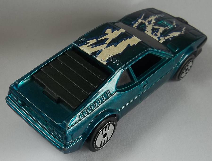 Hot Wheels Wind Splitter BMW M1 Matchbox Scale Model Car Made in 1981 Vinage Model HOTWHEELS