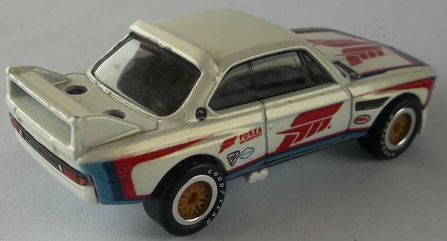 Hot Wheels Real Riders 1973 3.0 BMW CSL Race Car Like Matchbox Rubber Tyres