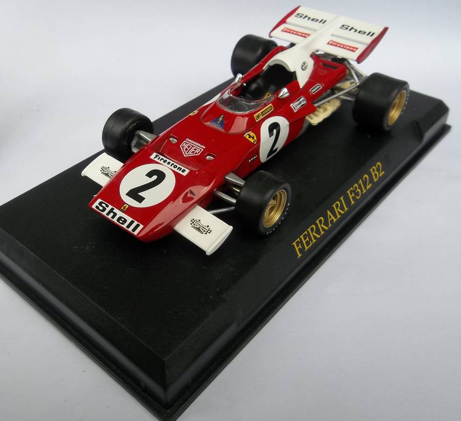 Quartzo Ferrari F312 B2 F-1 Racing Car 1/43 Scale Similar Scale to Dinky