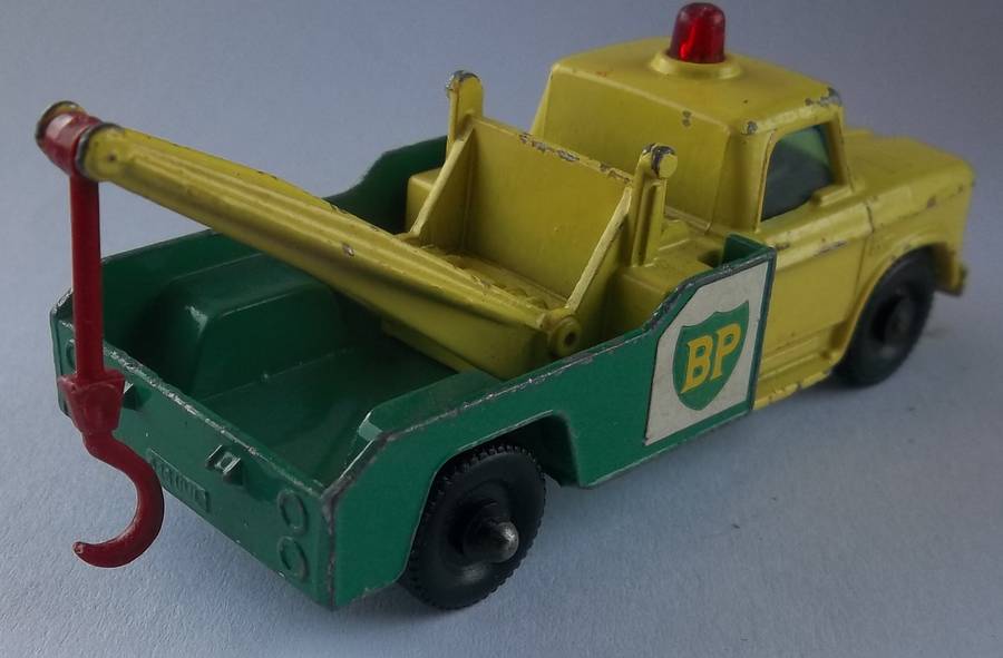 Matchbox Lesney 1-75 Series  #13 BP Dodge Wreck Truck 1965 Vintage Model ENGLAND