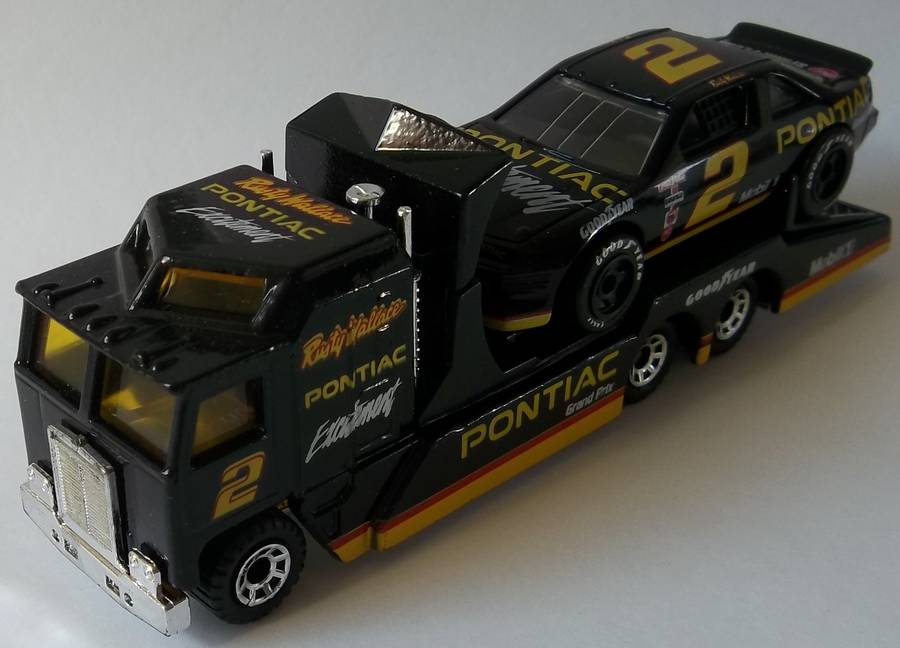 MATCHBOX Team Convoy Limited Edition Set NASCAR Pontiac 3 Models Chevrolet Van BOXED 1992 VINTAGE