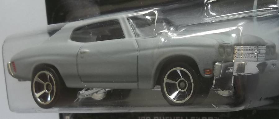 Hot Wheels Fast & Furious '70 Chevelle SS Like Matchbox Scale HOTWHEELS 2012 Model Car