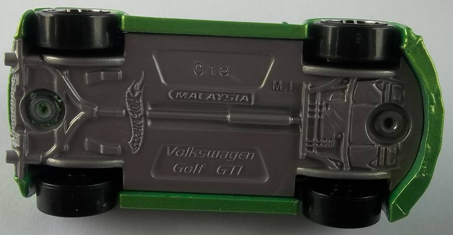 Hot Wheels Volkswagen Golg GTi HOTWHEELS Like Matchbox scale Post 2010