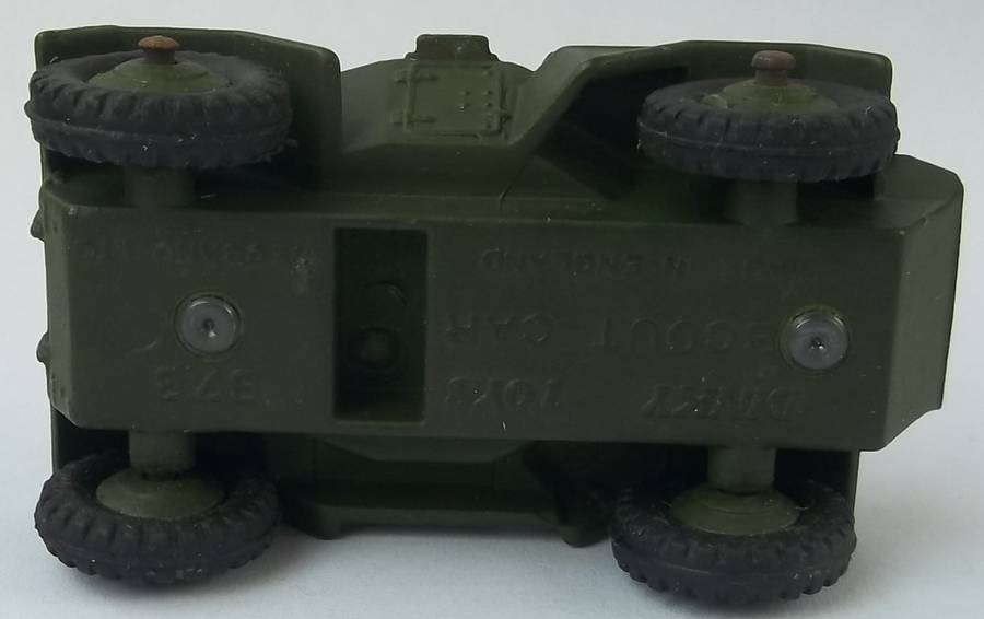 Dinky Toys #673 Scout Car Military Model Made in England 1960's Vintage Die Cast Model BOXED