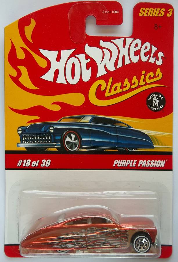 Hot Wheels Classics Series 3 Purple Passion 2006 HOTWHEELS Similar scale to Matchbox