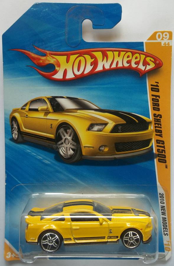 Hot Wheels 2010 Ford Shelby GT500 2010 HOTWHEELS Like Matchbox scale Model Car