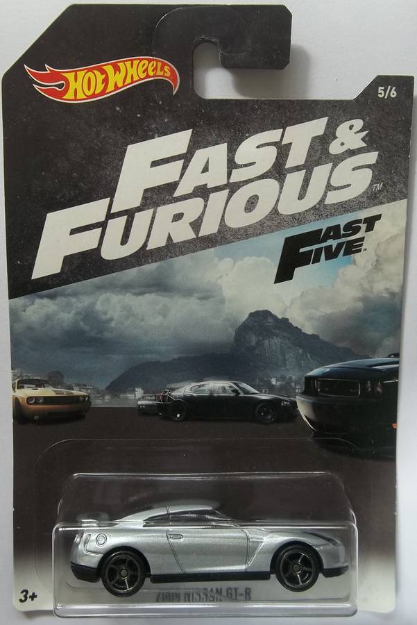 Hot Wheels Fast & Furious 2009 Nissan GT-R 2017 ( Matchbox Scale ) HOTWHEELS