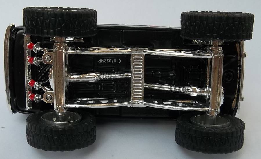Jada Toys 1957 Chevrolet Suburban Monster Truck  Measures 8cm long with Rubber Tyres Like Matchbox