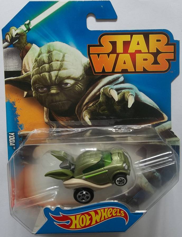 Hot Wheels Star Wars Yoda Like Matchbox Scale HOTWHEELS 2014 Model Car