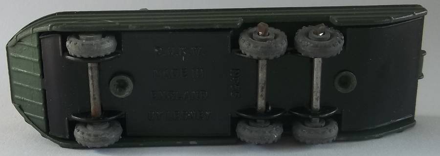 MATCHBOX Lesney 1-75 SERIES REGULAR WHEELS MOKO #55 DUKW Amphibian Military England Vintage
