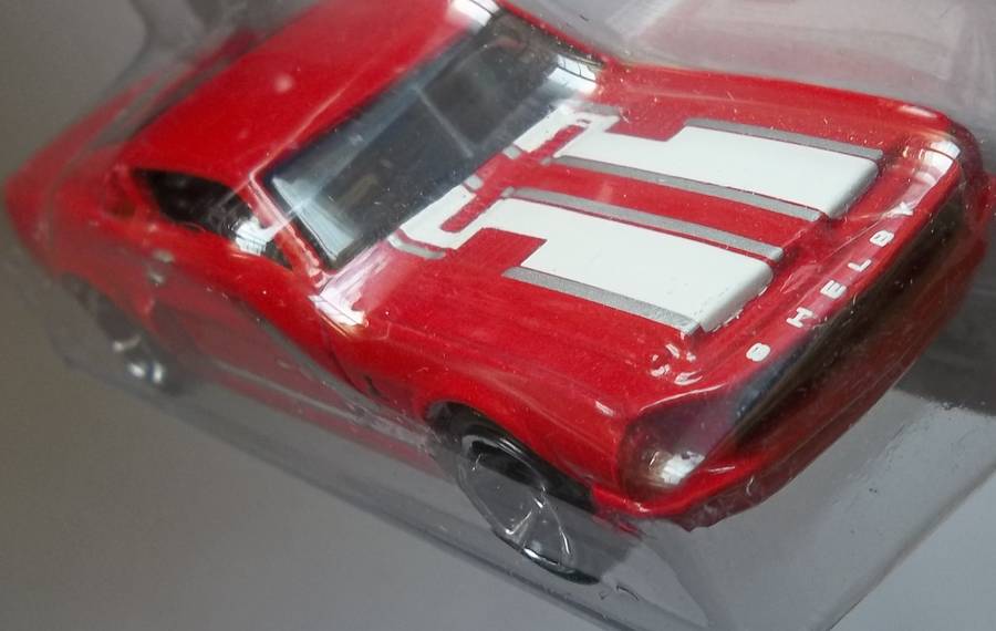 Hot Wheels HW SHOWROOM 1968 Ford Mustang Shelby GT 500 Sealed on card Matchbox Scale HOTWHEELS