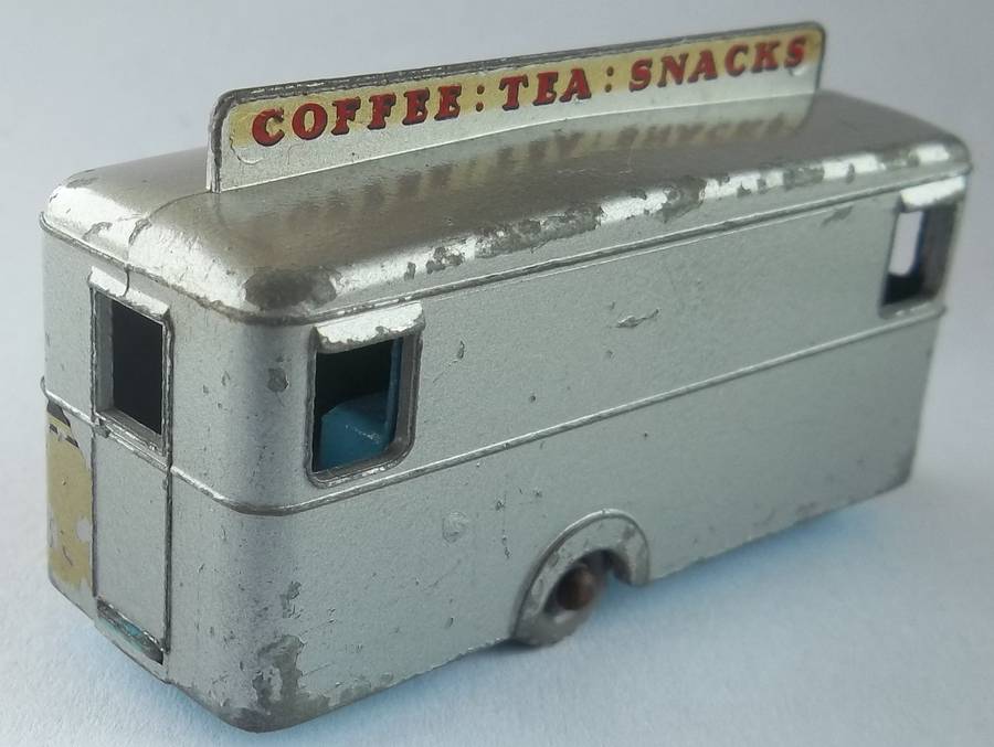 MATCHBOX Series Lesney Regular Wheels #74 Mobile Canteen ENGLAND 1961 VINTAGE MODEL