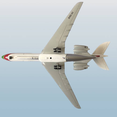 1:200 Scale, Gulf Air, Vickers VC-10, Diecast Display Model Aircraft