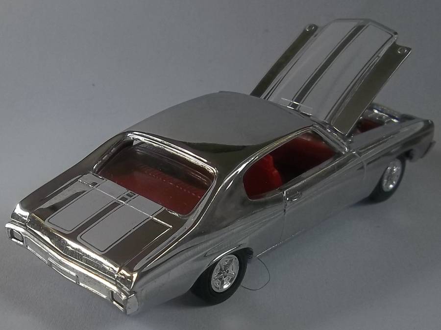 Racing Champions 1970 Chevrolet Chevelle Similar to Matchbox bigger than 1/64 Rubber tyres 8.5cm