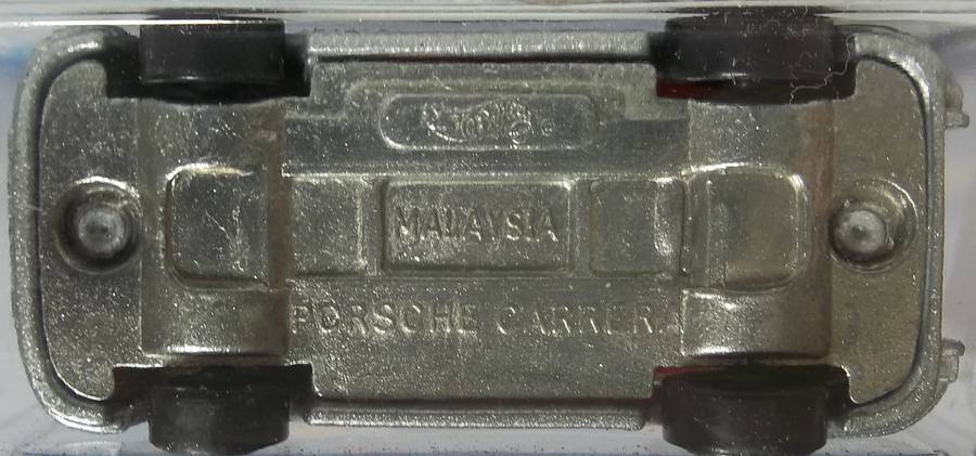 Hot Wheels Porsche Carrera METAL BASE HOTWHEELS 1997 MODEL Matchbox Scale Die Cast