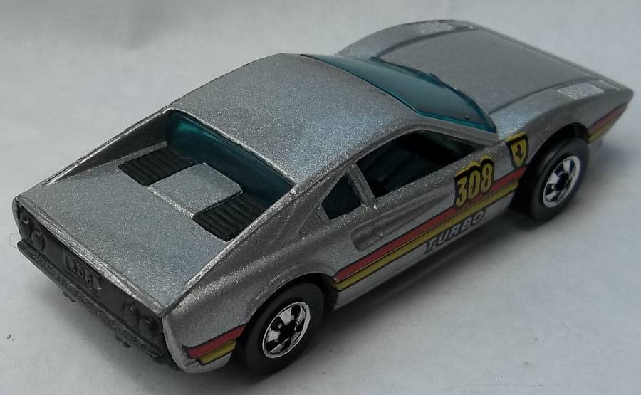 Hot Wheels Race Bait Ferrari 308 Made in 1982 vintage model HOTWHEELS Similar to Matchbox