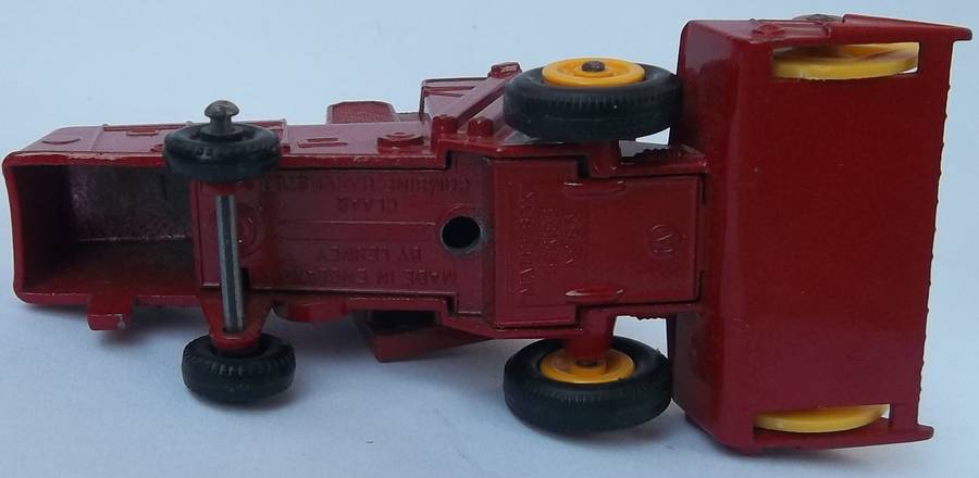 MATCHBOX LESNEY #65 Claas Combine Harvester REGULAR WHEELS 1-75 Series - ENGLAND - DIE CAST - 1967