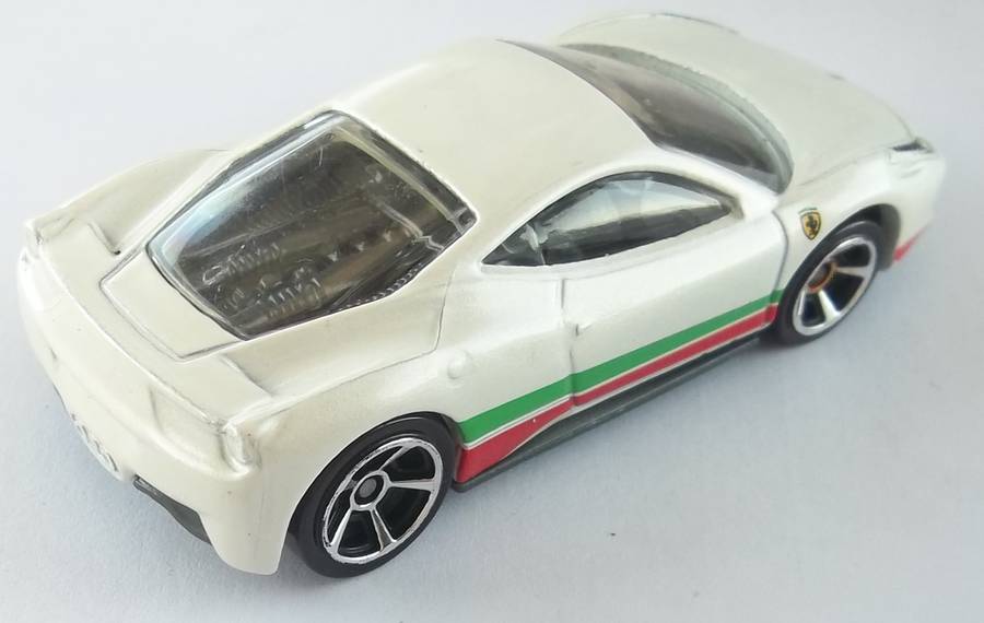FERRARI 458 ITALIA (FASTER THAN EVER WHEELS) Hot Wheels HOTWHEELS Like Matchbox Model Car