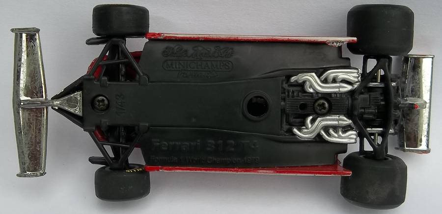 Minichamps Ferrari S12 T4 F-1 Car (Jody Scheckter) 1/43 Scale similar to Dinky Racing Car