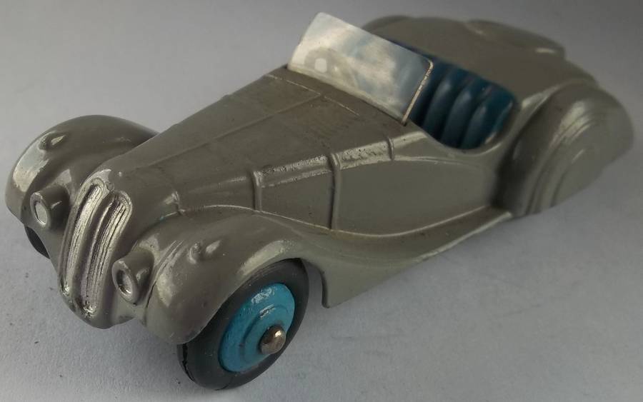 DINKY #38a Frazer Nash BMW SPORTS Made in England 1947 Early Model car Vintage