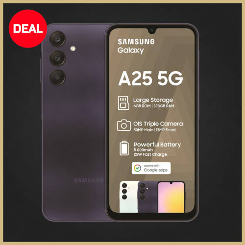 Exclusive Auction: Samsung Galaxy A25 5G, 128GB Dual Sim