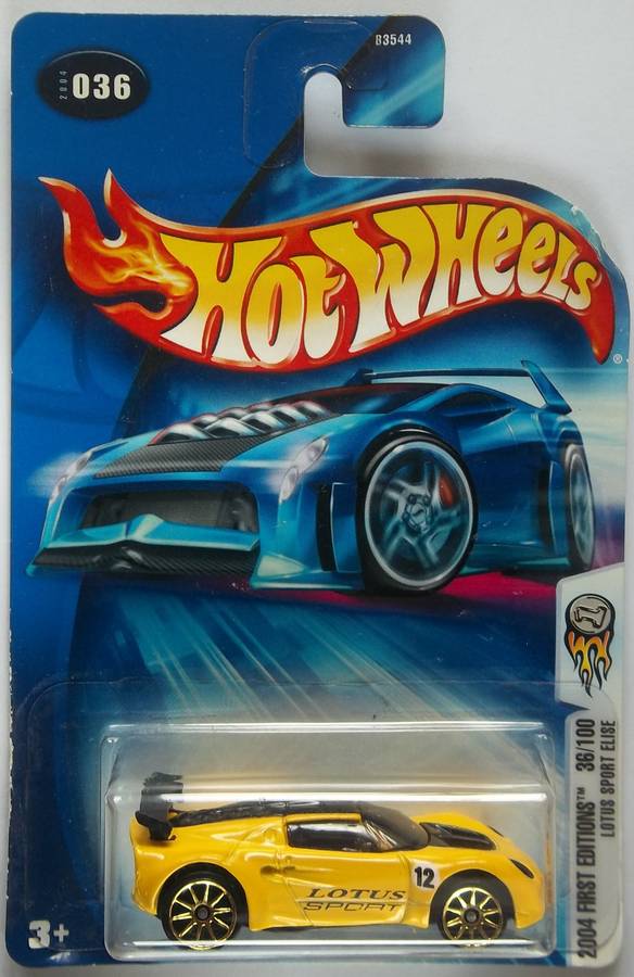 Hot Wheels 2004 First Editions Lotus Sport Elise Matchbox Scale Vintage Die Cast