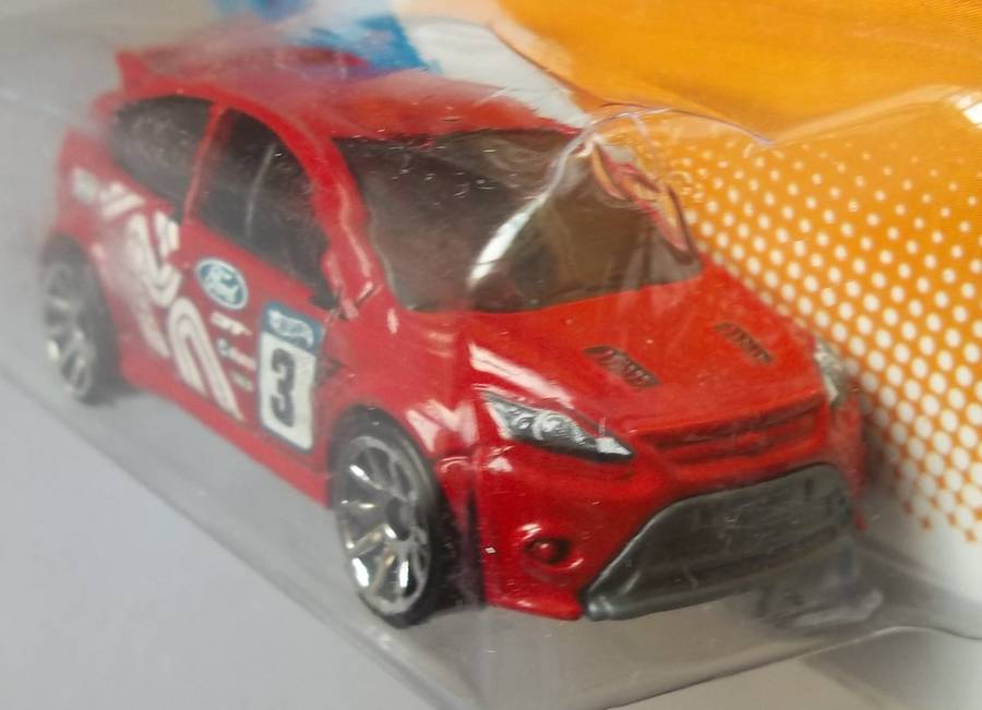 Hot Wheels ALL STARS 2009 Ford Focus RS Sealed on card Matchbox Scale HOTWHEELS