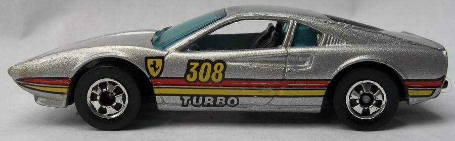 Hot Wheels Race Bait Ferrari 308 Made in 1982 vintage model HOTWHEELS Similar to Matchbox