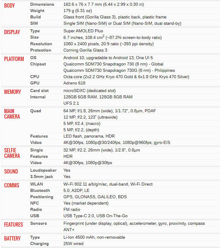 Samsung Galaxy A71 128GB Dual SIM Prism Crush Black