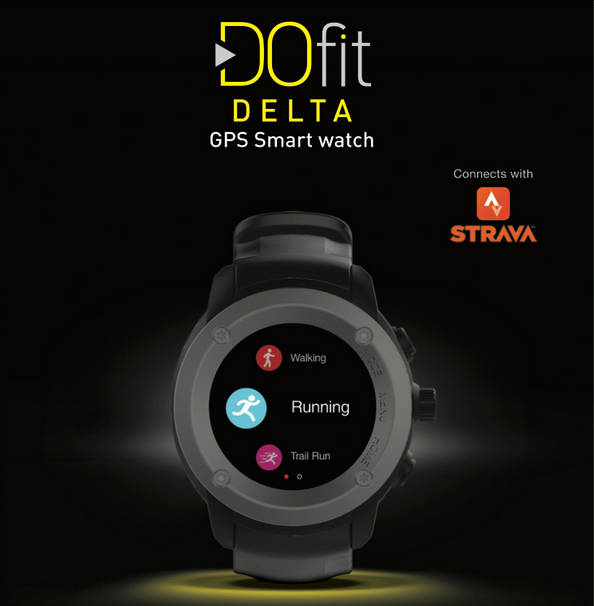 Dofit Delta GPS Sports Watch | IOS | Android | Strava | Local Stock