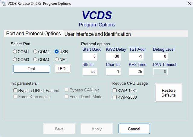 VAGCOM HEX-V2 VCDS 24.7 Auto Diagnostic Scanner for VW & Audi