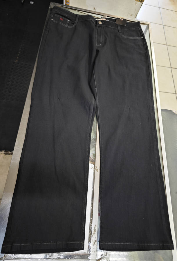 SOVIET BLACK DENIM JEANS SIZE 40