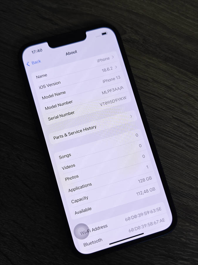 iPhone 13 128GB Black