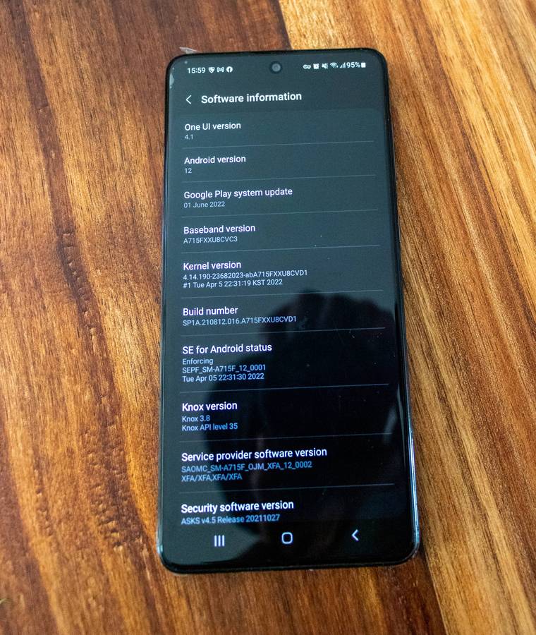 Samsung Galaxy A71 128GB Dual SIM Prism Crush Black