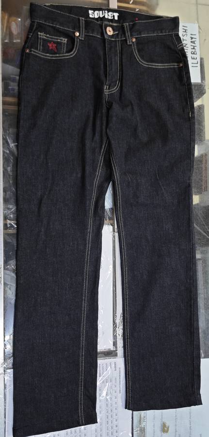 SOVIET BLACK DENIM JEANS SIZE 30