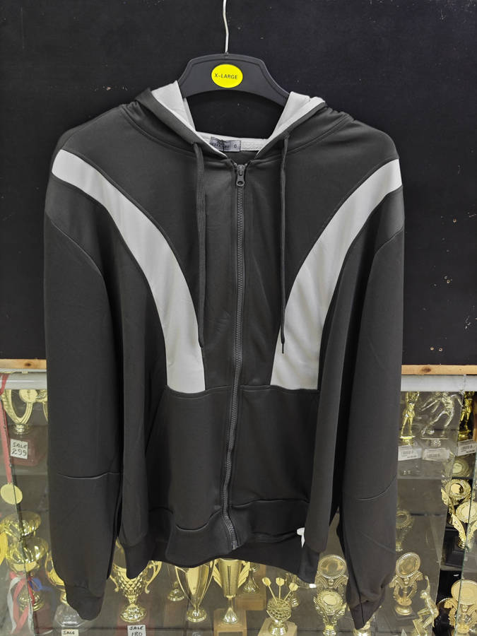 PAOLO CECCATO BLACK GREY JACKET