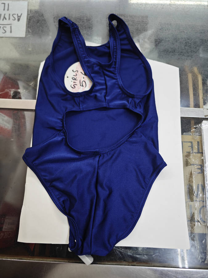 GIRLS SWIMMING COSTUME NAVY