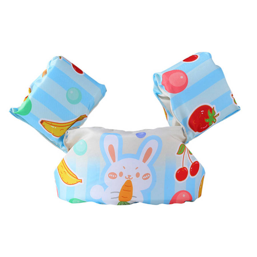 Olive Tree-Kids Arm Band Ring Life Jacket Safety Vest-Fruit Rabbit