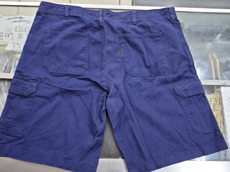 Jonsson Navy Cotton Shorts