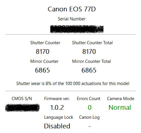 CANON EOS 77D DSLR - Body + 64GB SD