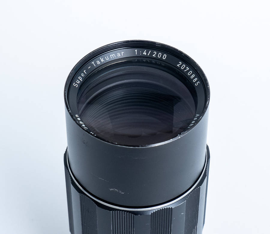 Pentax Super Takumar 200mm F4 M42 Mount Telephoto Prime Lens