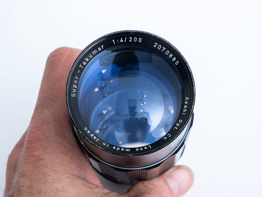 Pentax Super Takumar 200mm F4 M42 Mount Telephoto Prime Lens