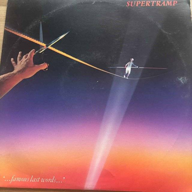 Supertramp : ...Famous Last Words... : LP Cond. = VG